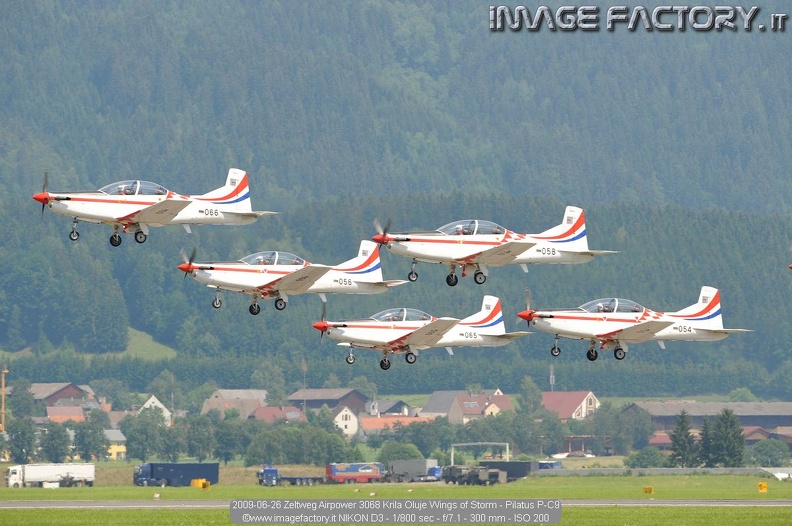 2009-06-26 Zeltweg Airpower 3068 Krila Oluje Wings of Storm - Pilatus P-C9.jpg